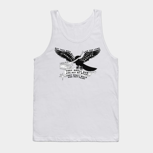 They Who Wait For The Lord Tank Top by Prince Ramirez